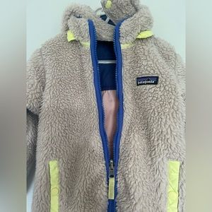 Reversible 5T Patagonia girls jacket